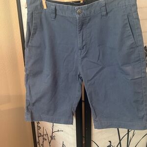 Volcom Men's Slate Blue Flat Front Shorts